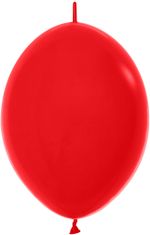 Линколун (12''/30 см) Красный (015), пастель, 100 шт.