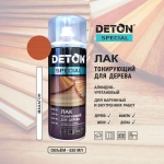 DETON SPECIAL  Алкидный аэрозольный ЛАК тонирующий защитный для дерева Махагон 520мл