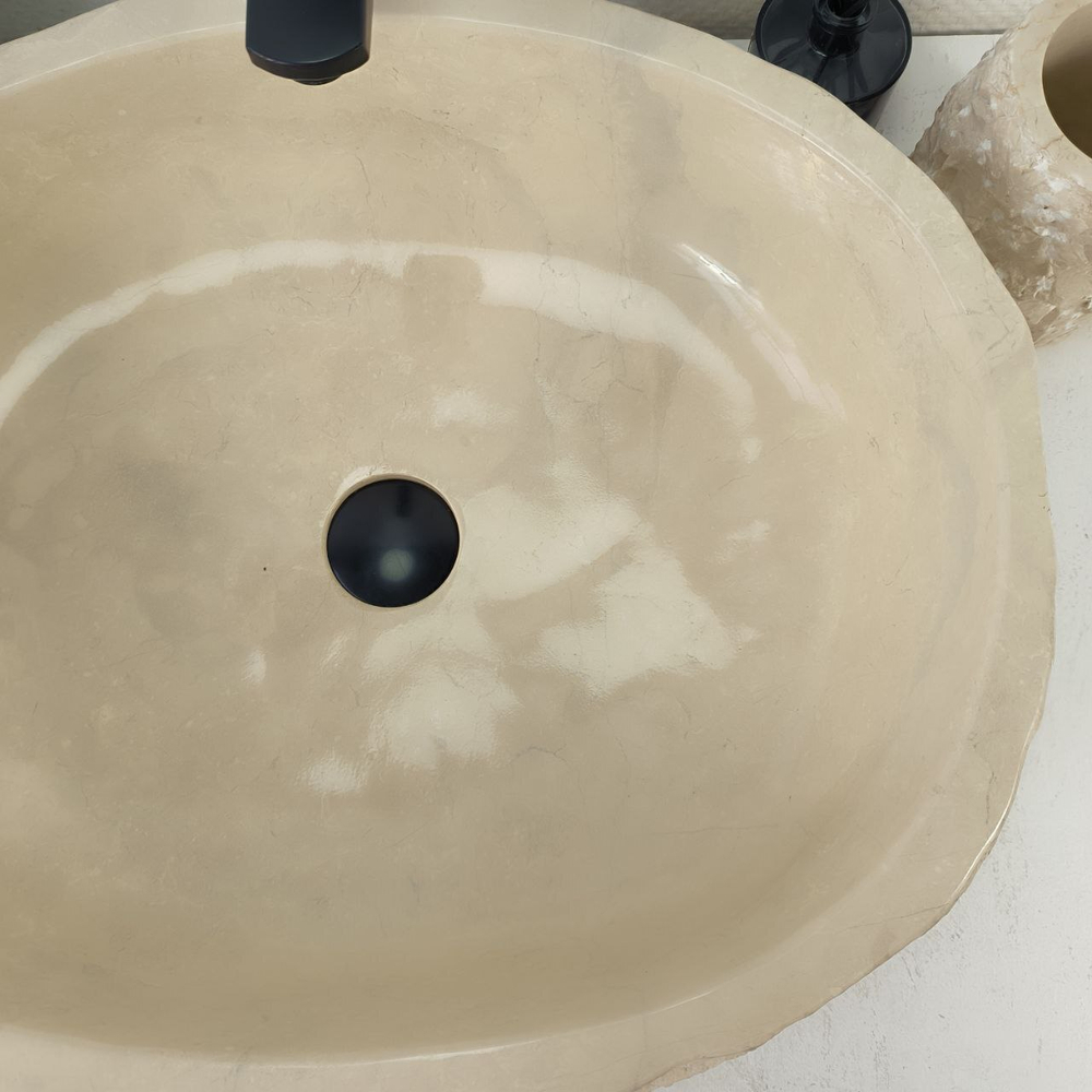 Раковина из мрамора Erozy Cream EM-65090 56*47*15 0877