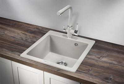 Granula 4651, БАЗАЛЬТ, кухонная мойка, кварц