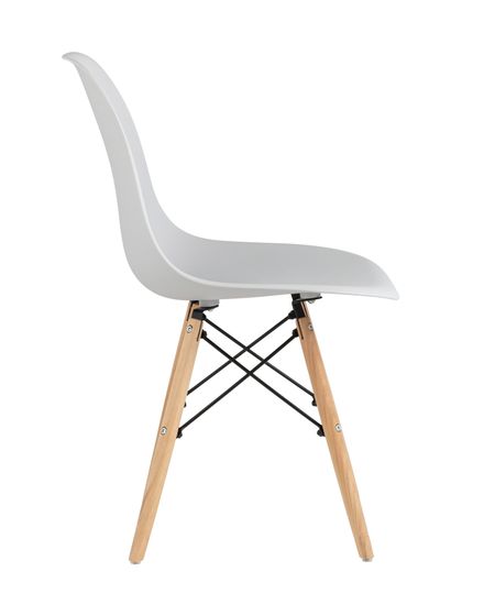 Стул Eames Style DSW светло-серый (разборный каркас)