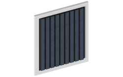 Стеновая панель HiWood декорированная, 270x12 см