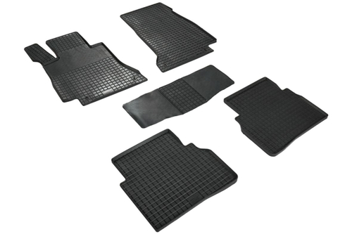 Резиновые коврики Сетка для Mercedes-Benz CLS-Class III 4MATIC 2018-н.в. Seintex.94865