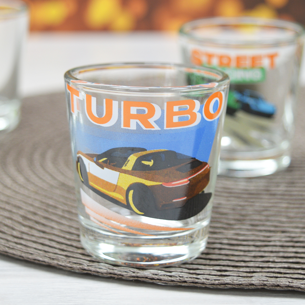 Набор стаканов 6шт 50мл "Ода" Спорткар