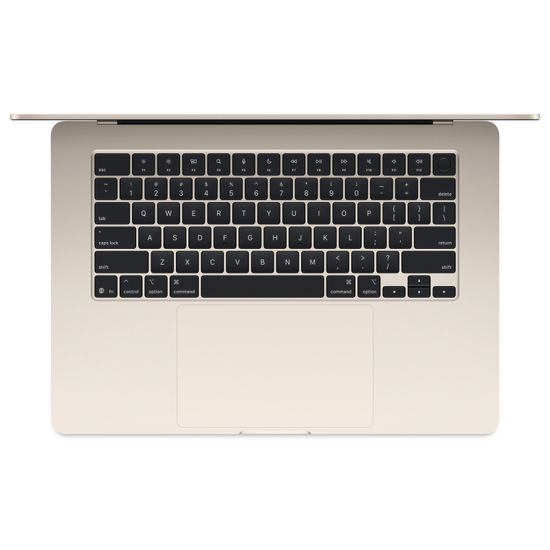 Apple MacBook Air 15" (M4, 10C CPU/10C GPU, 2025), 16 ГБ, 256 ГБ SSD, «сияющая звезда»