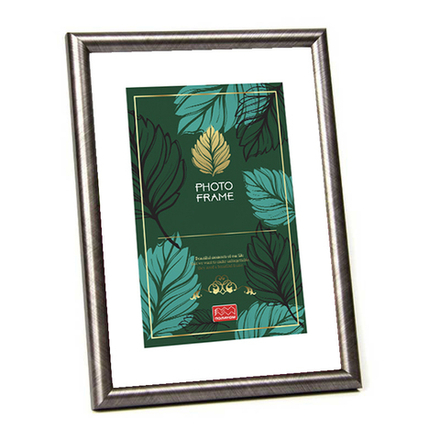 Фоторамка пластик 15х21 см Палитра сталь