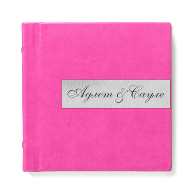 Photobook 15х15 eco-leather "Rosso"