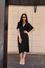 Платье My star с V образным вырезом и карманами