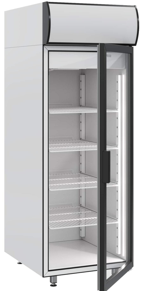 Морозильный шкаф со стеклянной дверцей Polair DB107-S