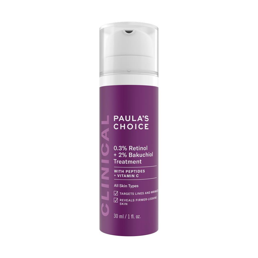 Сыворотка Paula's Choice Clinical 0.3%Retinol + 2%Bakuchiol Treatment 30 мл