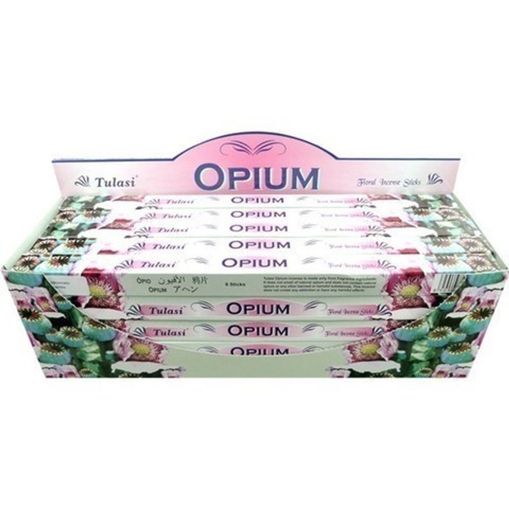 Tulasi Opium четырехгранник Благовоние Опиум