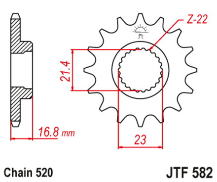 Звезда JTF582.15