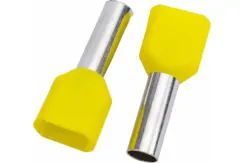 Наконечник Navigator Е2 6,0-14 втулочный изолированный желтый (упаковка 50шт) 38578