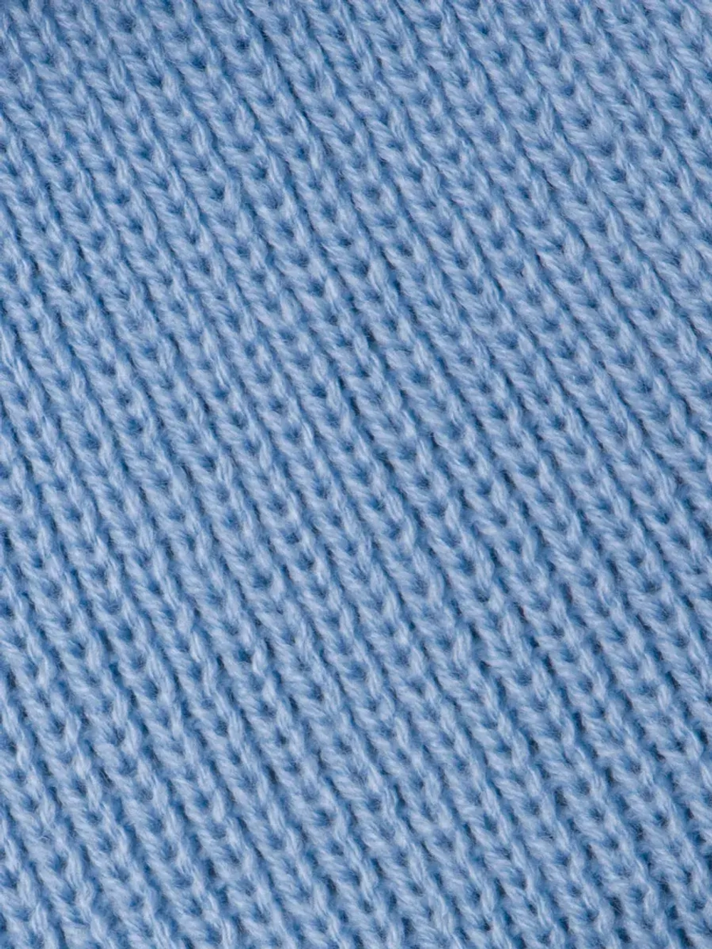 Шарф зимний вязаный с помпонами для детей