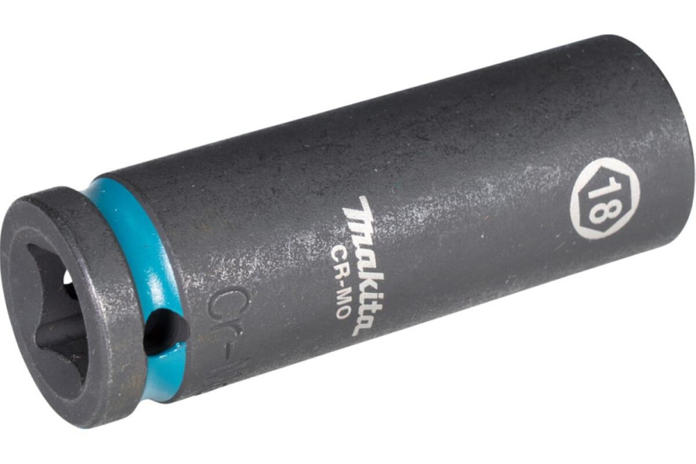 Ударная удлиненная торцовая головка Impact Black 1/2" 18x81,5 мм Makita E-16483