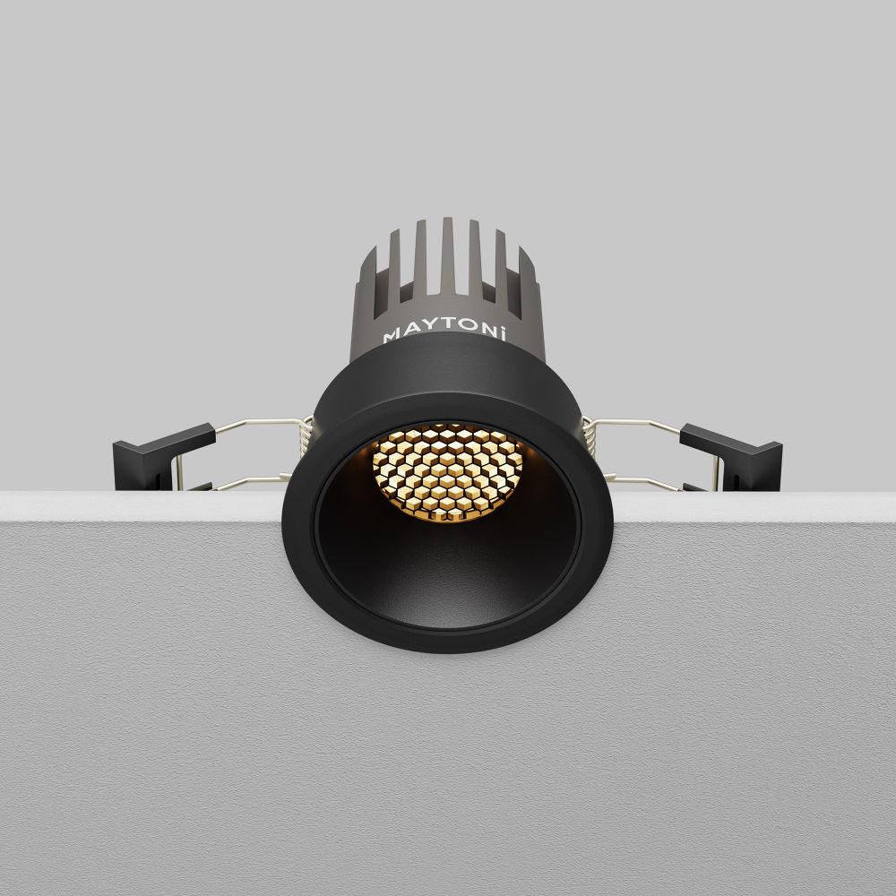 Светильник встраиваемый светодиодный Maytoni   DL115-10W-3K-B