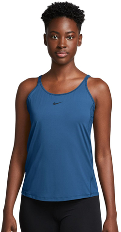 Женский топ теннисный Nike One Classic Dri-Fit Tank - небесный