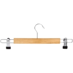 Плечики деревянные для брюк с зажимами «ТАРТИТАН», 33 см✦