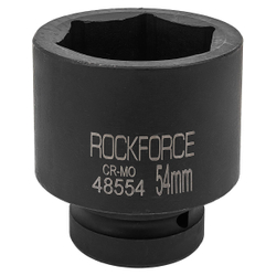 Головка ударная 1'', 54мм (6гр.) RockForce RF-48554