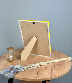 Фоторамка 21х30 см желтая, без фактуры, арт. 2130.746770