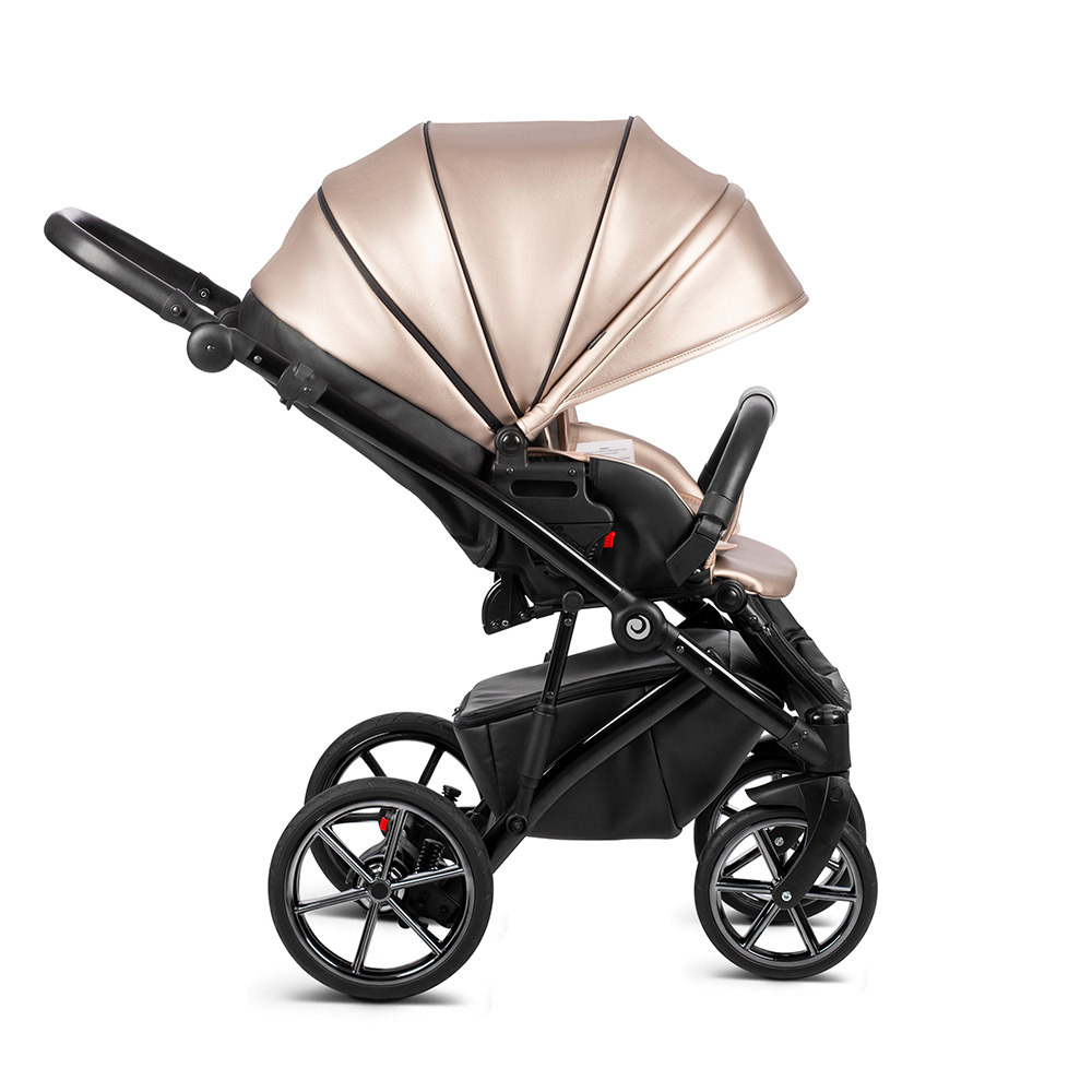 Коляска Tutis Viva Life Galaxy 2 в 1 Mercury №171 (Розовая эко-кожа)