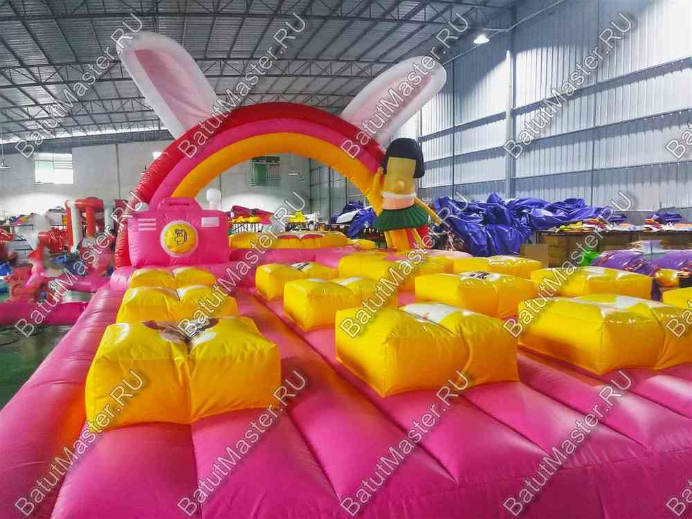 Надувная игра "Радужный кролик"