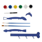 Набор д/творчества и лепки гончарный круг, с аксесс. на бат. коробка SL529