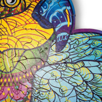 Деревянный пазл Wood Trick Яркий Попугай (35x20 см)