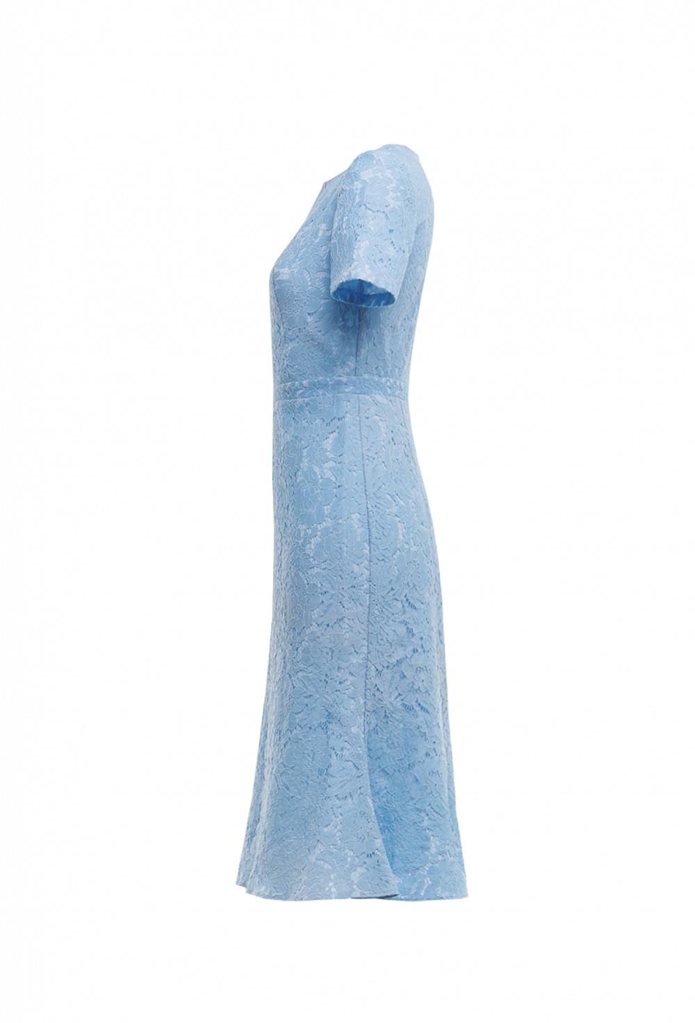 Гипюровое платье голубое 10-01-24 SS