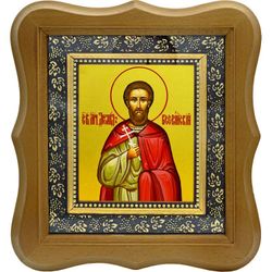 Диомид Кесарийский Мученик. Икона на холсте