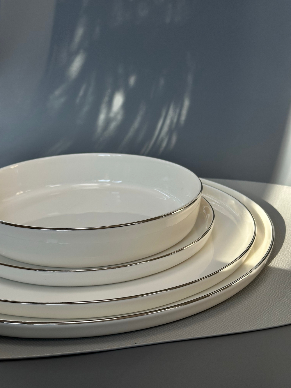 Тарелка мелкая 27см CHOPIN PLATINUM