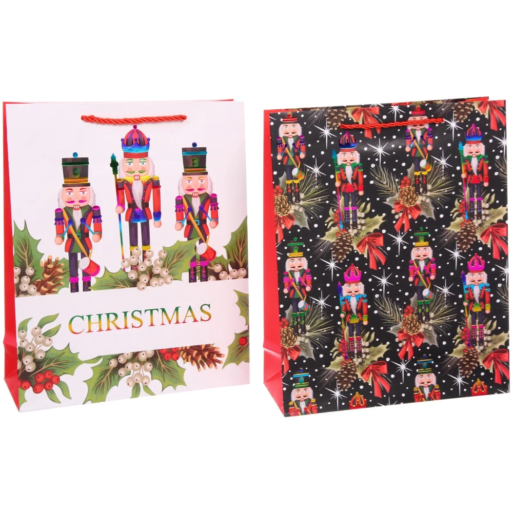 Пакет подарочный «Рождественская сказка» 26*32*10 см, микс