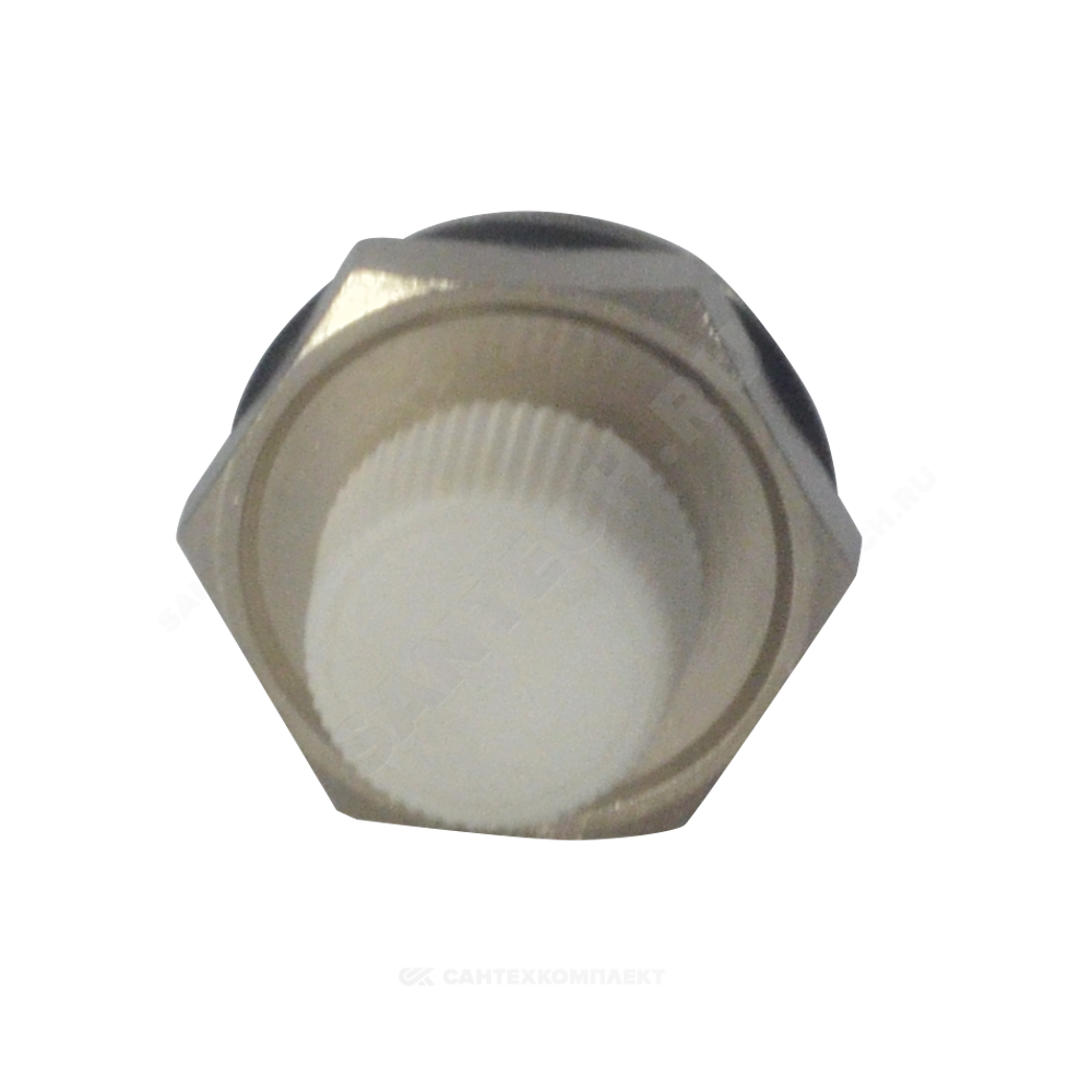 Кран Маевского ручной латунь Ду 20 Ру10 G3/4" НР с колпачком Ogint