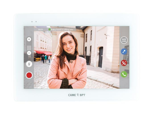 XTS 7 WH WIFI - Абонентское устройство hands-free с сенсорным 7’’ дисплеем, Wi-Fi модулем, локальным питанием, мобильное приложение до 4 пользователей, редактор интерфейса, цвет белый лёд