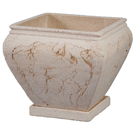 Горшок шамотный Квадро №3 d28x28 h27 10л