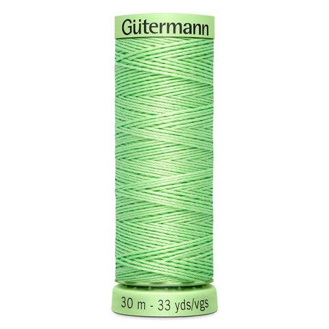 Нить Top Stitch 30/30 м для декоративной отстрочки, Gutermann, 152 бл.салатовый