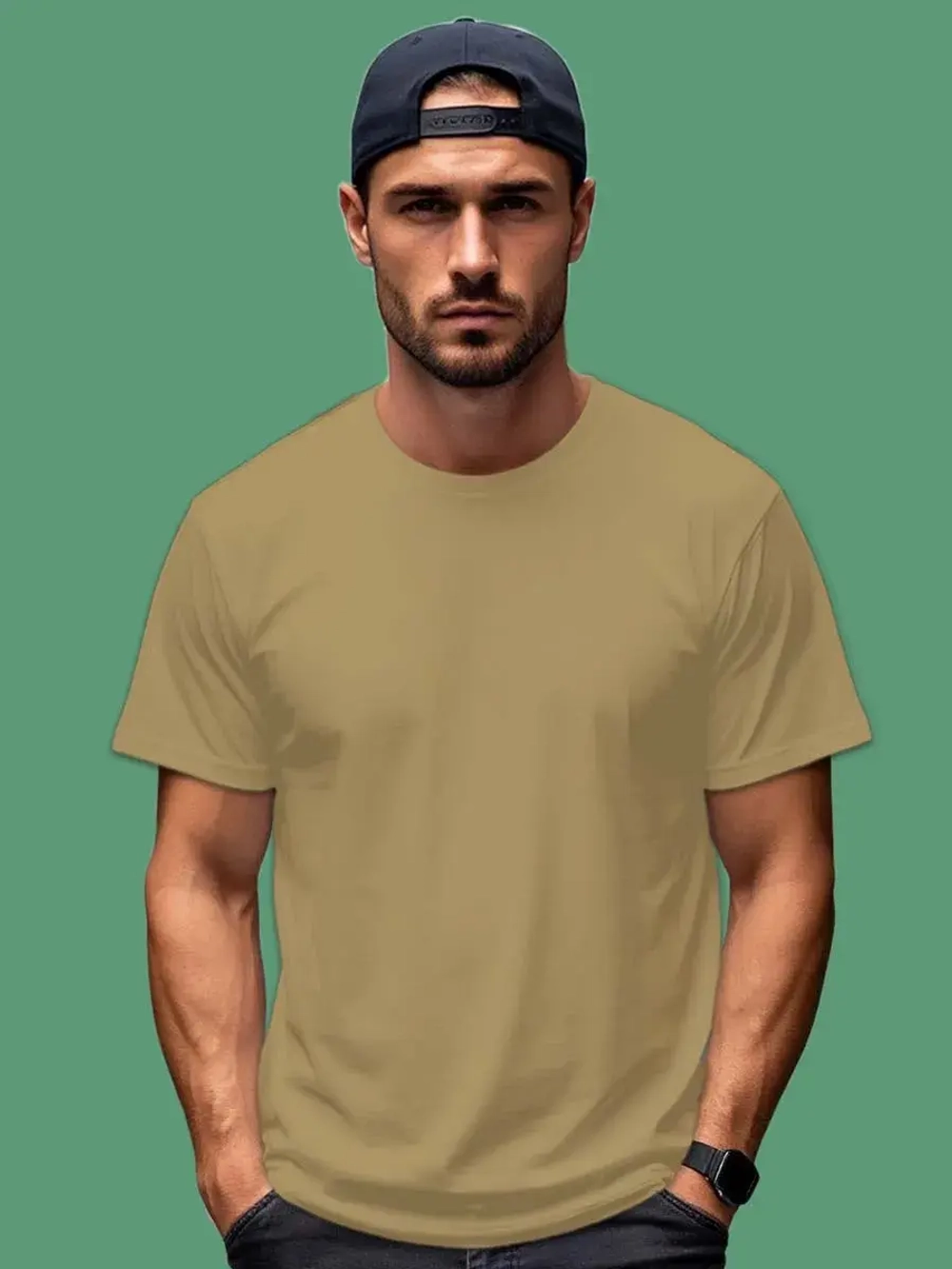 Футболка Взрослая.Премиум однотонная.Набор 2 шт