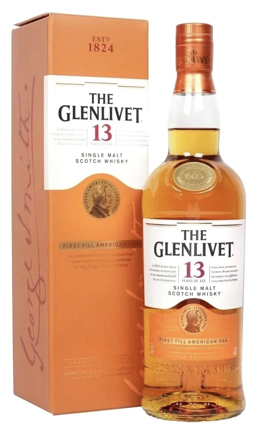 Виски The Glenlivet 13 Years Old, 0.7 л