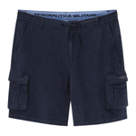 Шорты карго муж. AERONAUTICA 254 синие