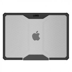 Чехол UAG Plyo для MacBook Air 13'' M2 2022 прозрачный/черный (Ice/Black), 134007114340