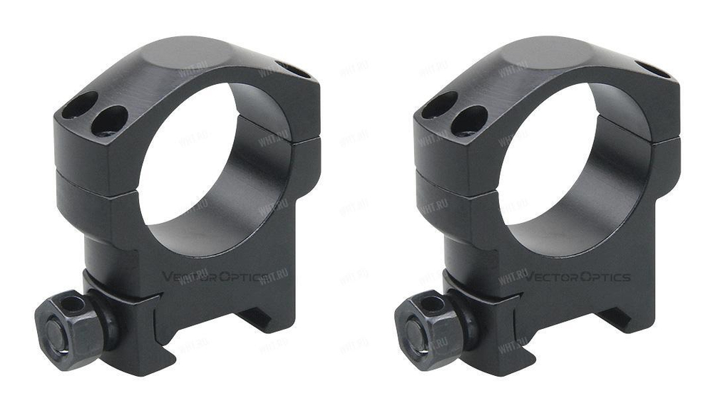Кольца VECTOR Mark Medium на базу Picatinny, ø30 мм (4 винта), BH=11,0 мм