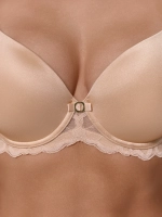 Бюстгальтер балконет push-up EVI бежевый