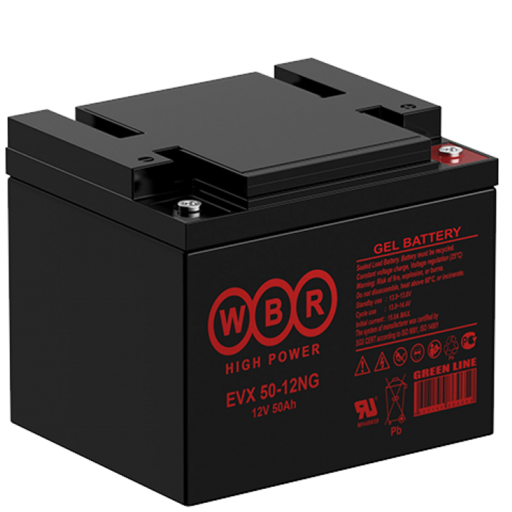Тяговая аккумуляторная батарея WBR EVX50-12NG