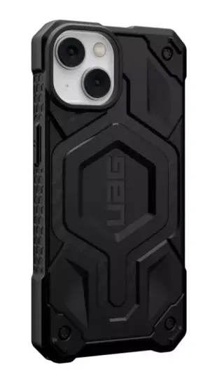 Чехол с поддержкой MAGSAFE Uag Monarch Pro для iPhone 14 6.1", цвет карбон (Carbon Fiber)