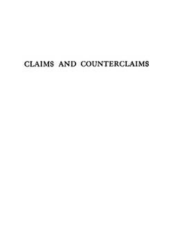 Claims and counterclaims | Maud Wilder Goodwin