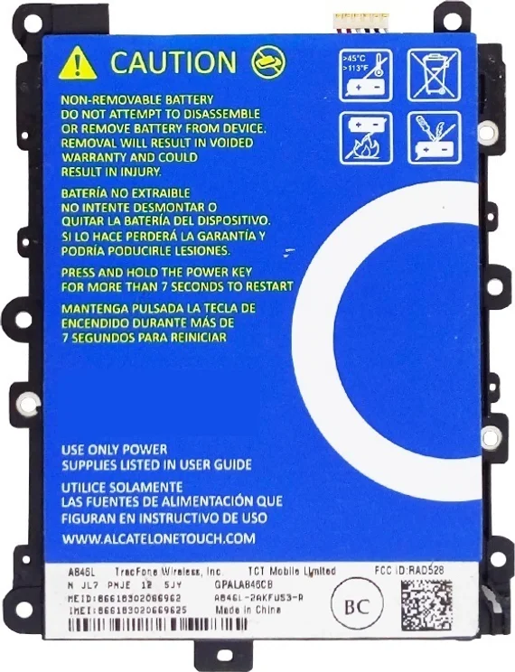 Аккумулятор для Alcatel OneTouch Scribe HD 8008 (TLp025A2) 3.8V 2500mAh