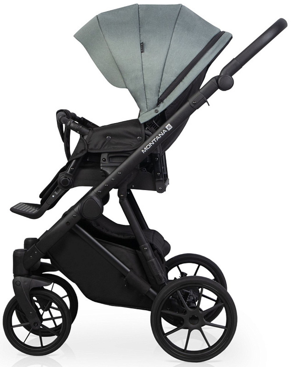 Детская коляска Riko Basic Montana X 3 в 1 51 Green (зеленый)