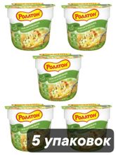 Пюре картофельное Роллтон С куриным вкусом 40 г x 5 шт