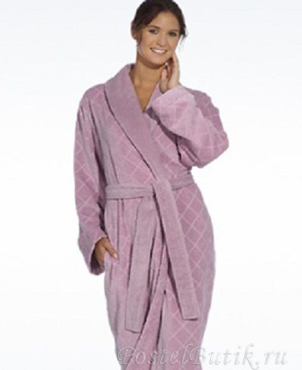 Халат Vossen Doreena сиреневый Австрия фото