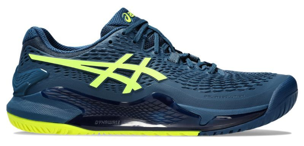 Мужские кроссовки теннисные Asics Gel-Resolution 9 - небесный